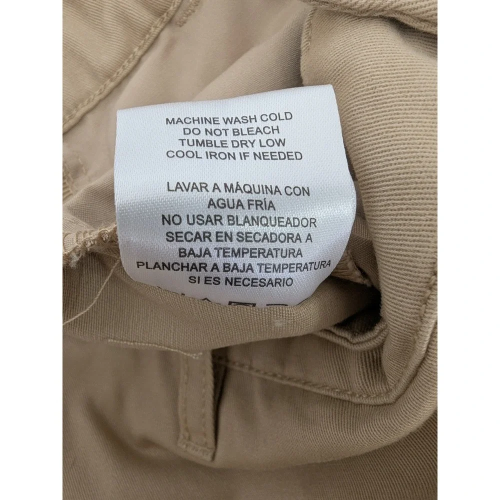 The Hundreds Cargo Pants Mens 36x32 Straight Khaki Cotton Travel Outdoors New - Picture 9 of 9